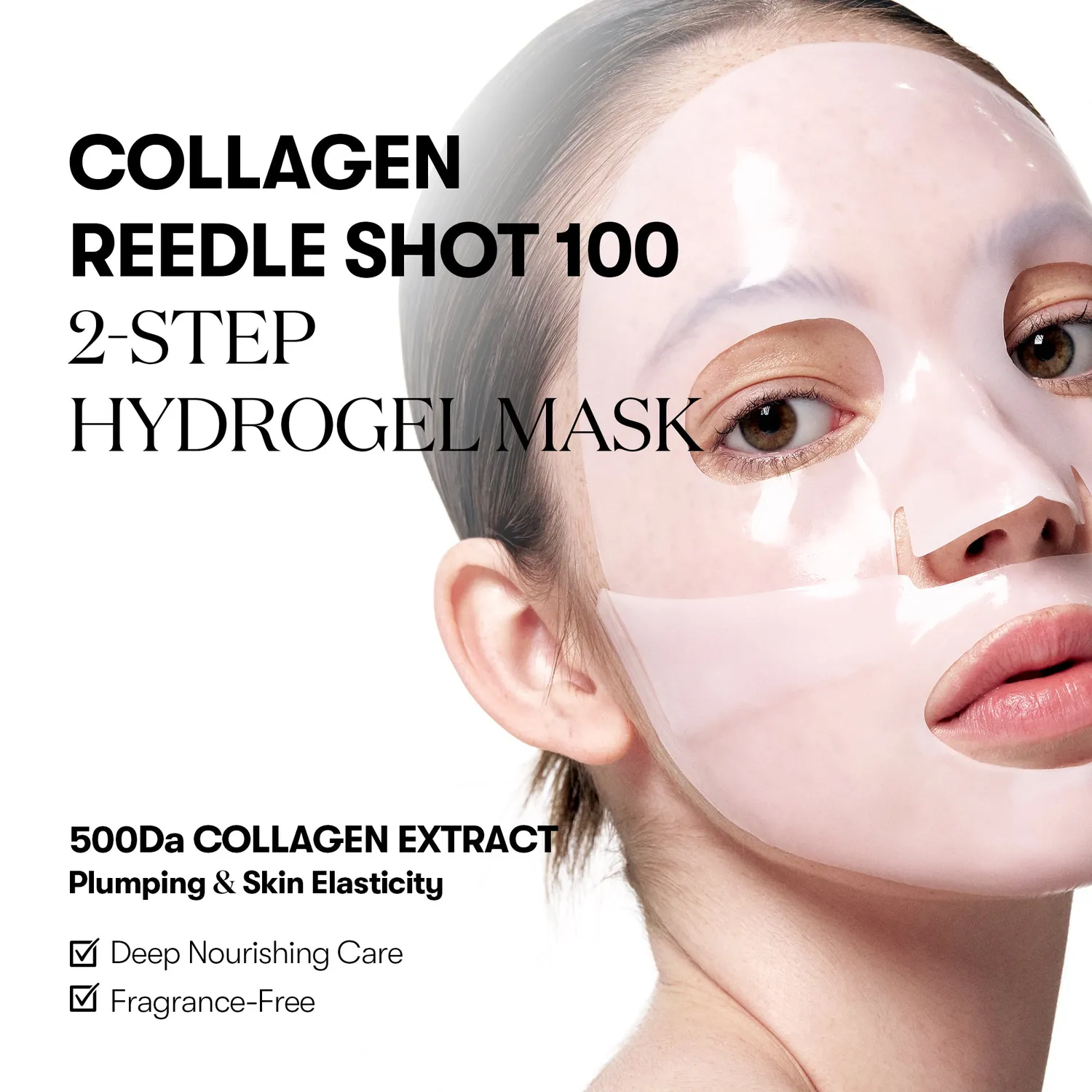 VT Collagen Reedle Shot 100 2 Step masque hydrogel x4 fermeté