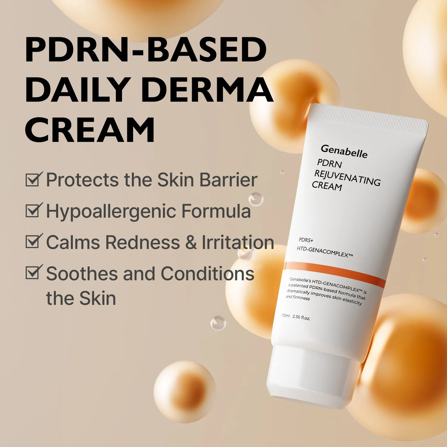 Genabelle PDRN Rejuvenating Cream crème 70ml régénérante