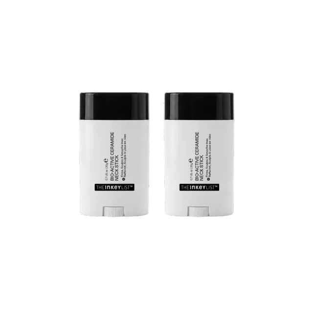 The Inkey List Ceramide stick cou anti-rides duo