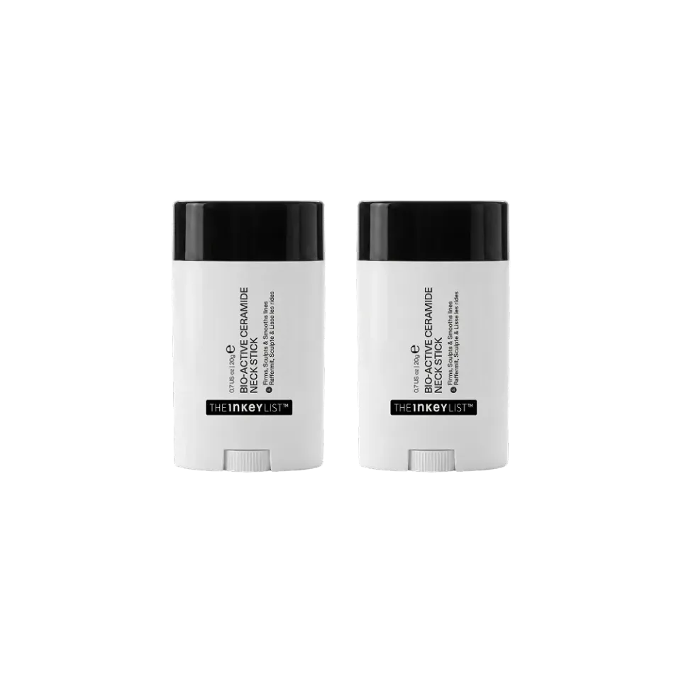 The Inkey List Ceramide stick cou anti-rides duo