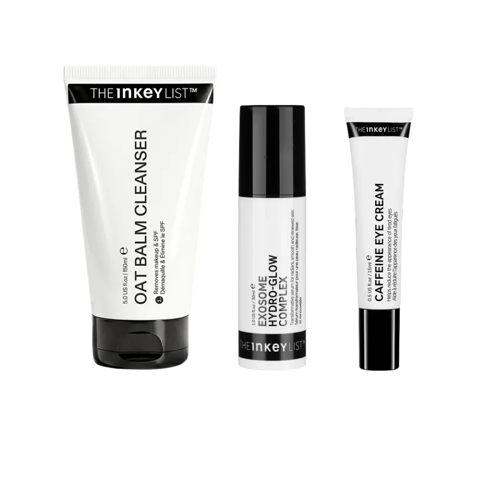 THE INKEY LIST Make-up Prep Trio coffret base teint 3 soins