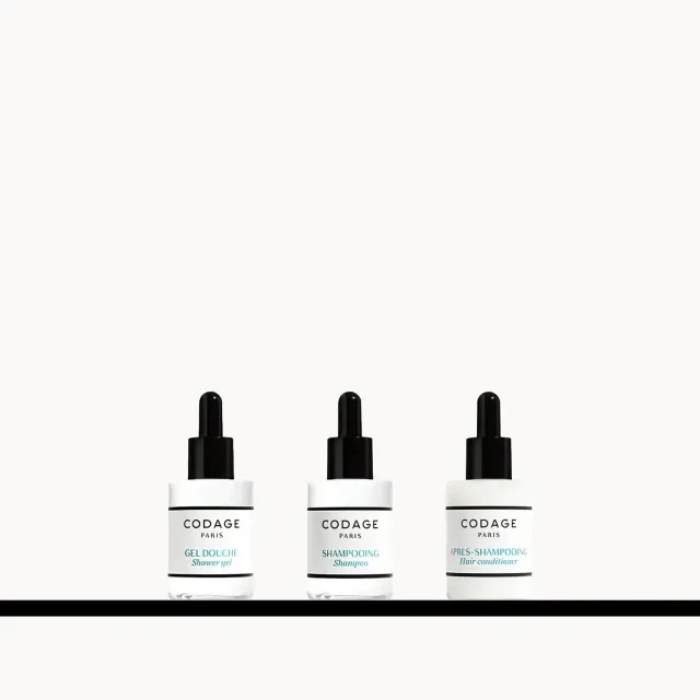 CODAGE Kit Amenities trousse voyage 3x40ml