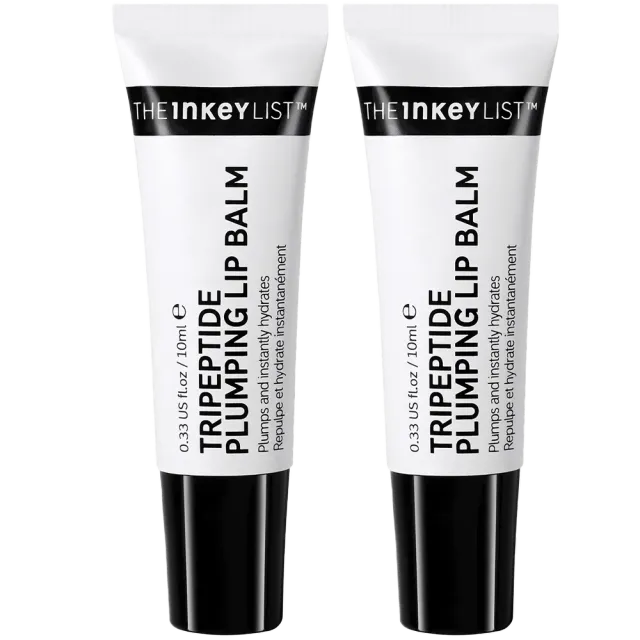 THE INKEY LIST Lip Plumping Duo baume lèvres tripeptide 2x10ml