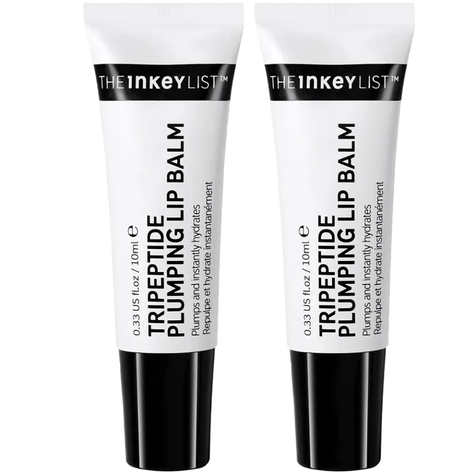 THE INKEY LIST Lip Plumping Duo baume lèvres tripeptide 2x10ml