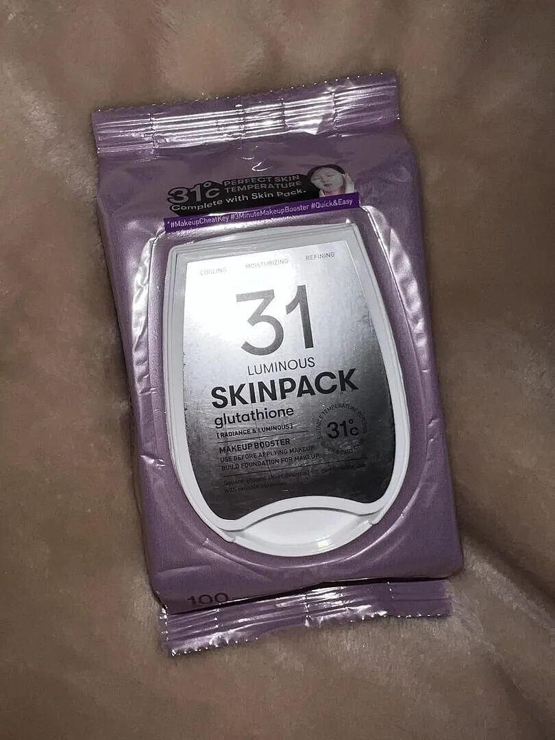 VT Cosmetics Luminous Skin Pack pads visage 100 feuilles éclat