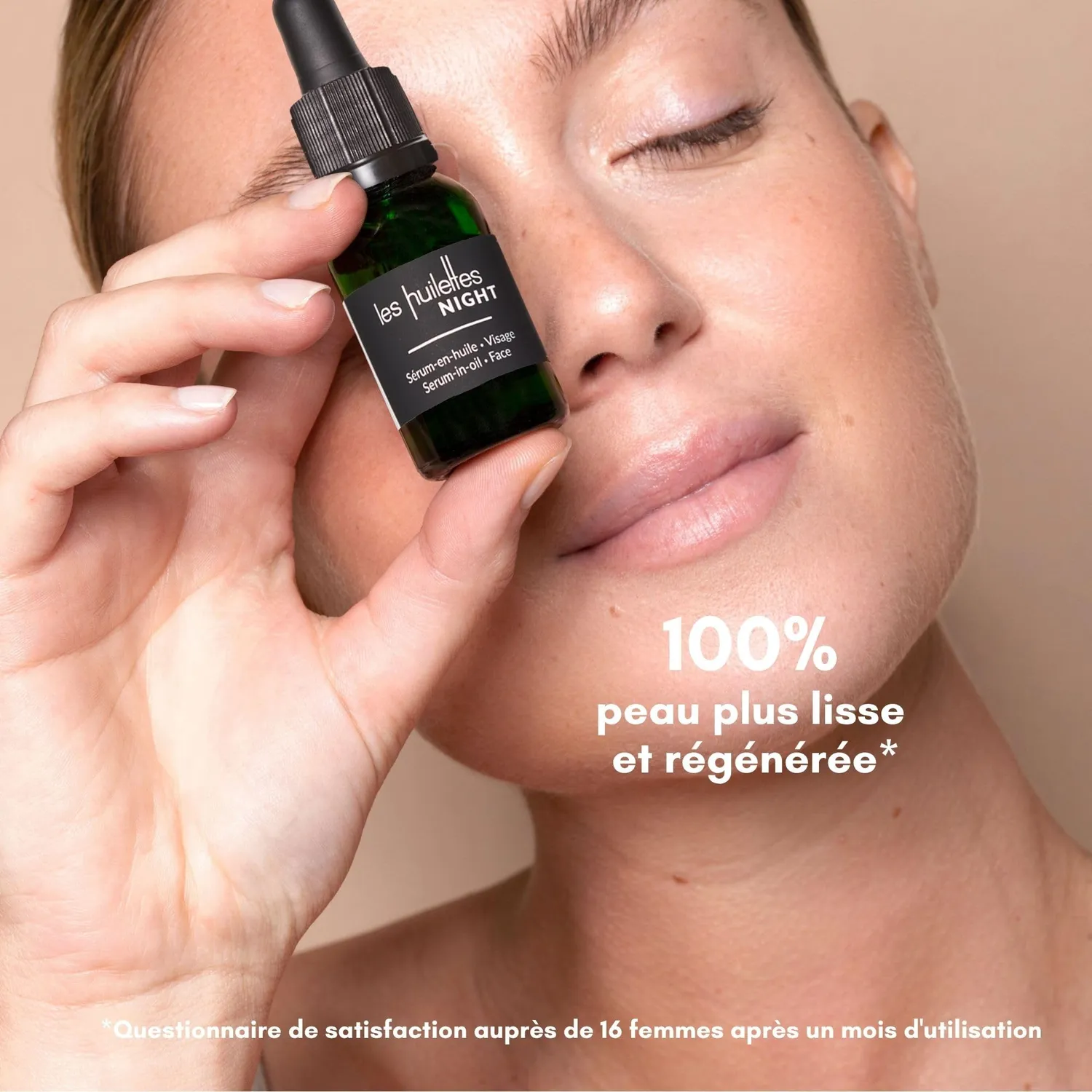 Les Huilettes Lab Essentiel Night sérum visage nuit anti-âge