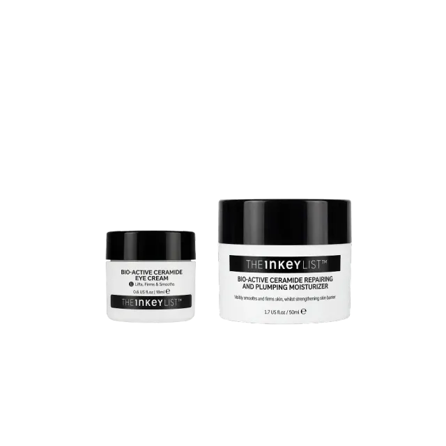 The Inkey List Face & Eye Ceramide Duo coffret céramides