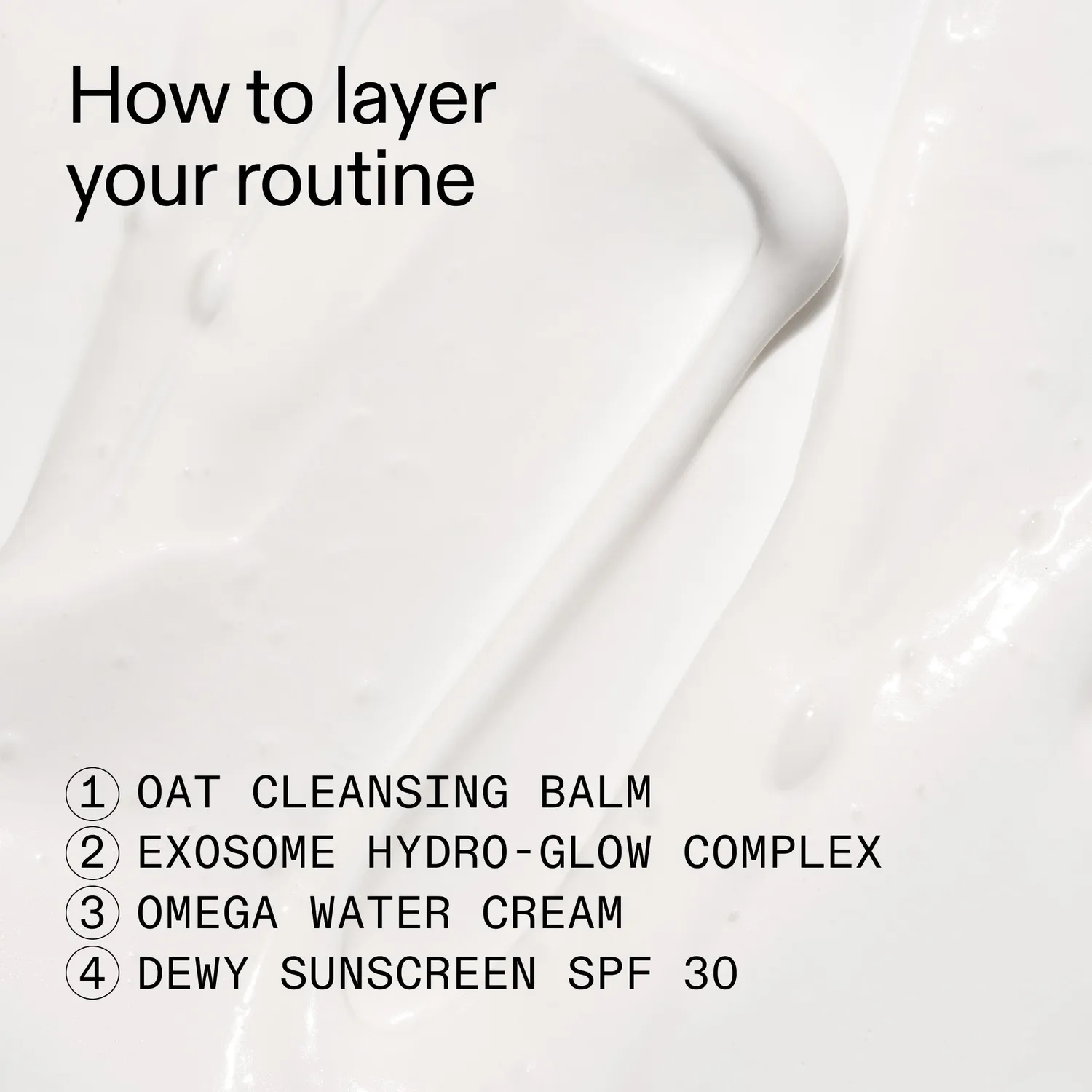 THE INKEY LIST Intro Routine Glow soin visage 4 soins avoine
