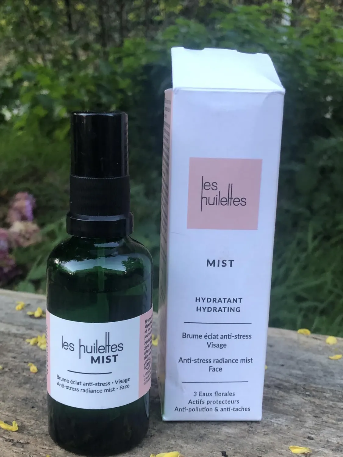 Les Huilettes Brume Éclat Anti-Stress brume visage 50 ml anti-taches