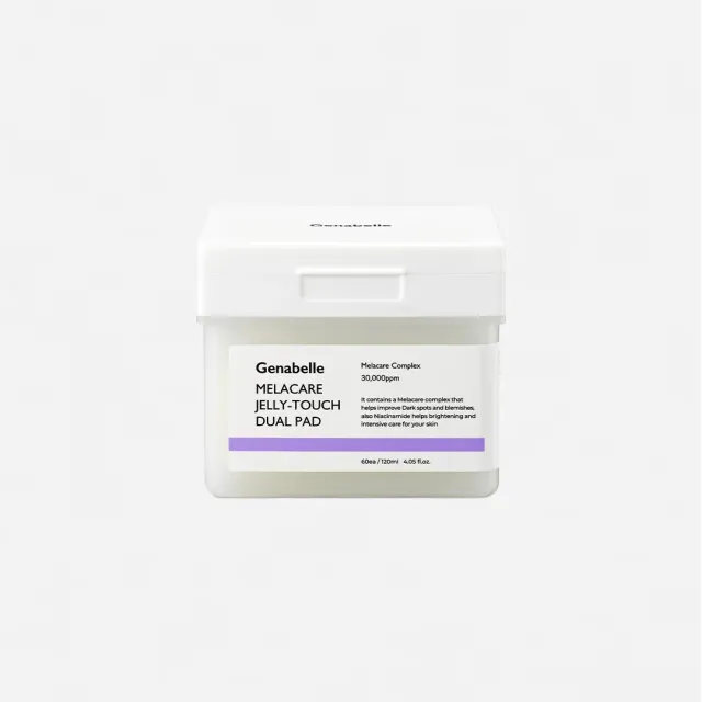 Genabelle Melacare pads jelly 60pcs éclat