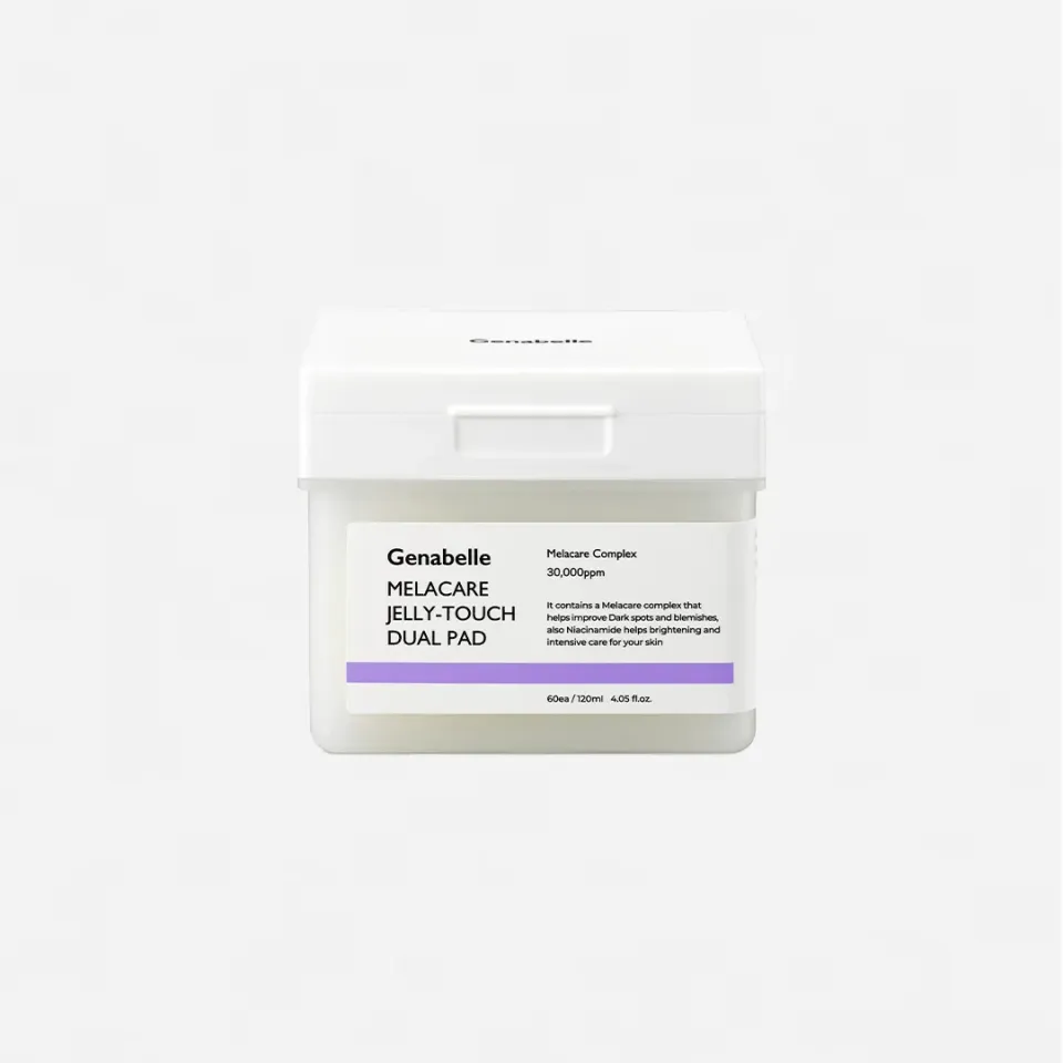 Genabelle Melacare pads jelly 60pcs éclat