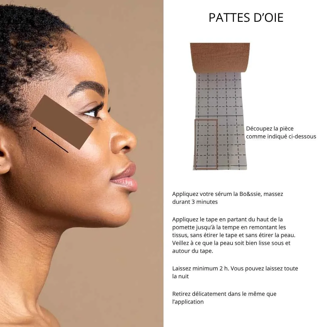 La Bossie Face Tape Rouleau patch lissage rides 5 cm x 5 m