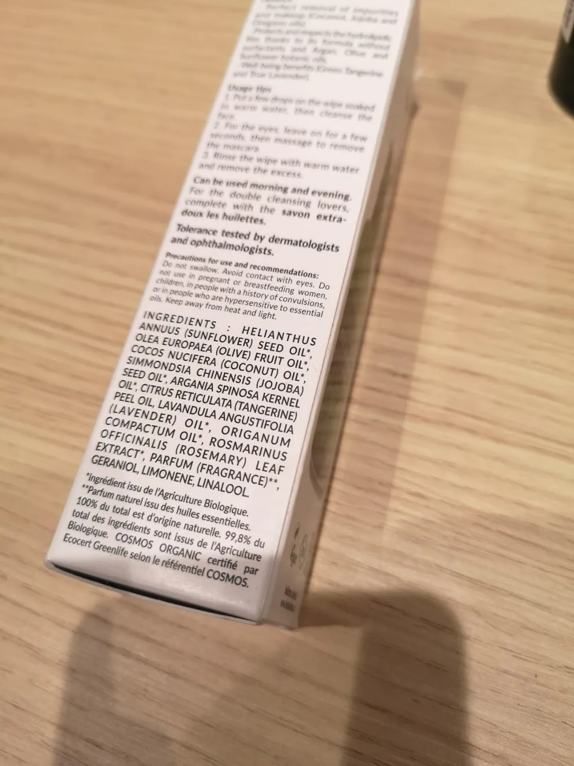 Les Huilettes Cleanse nettoyant démaquillant visage tous types