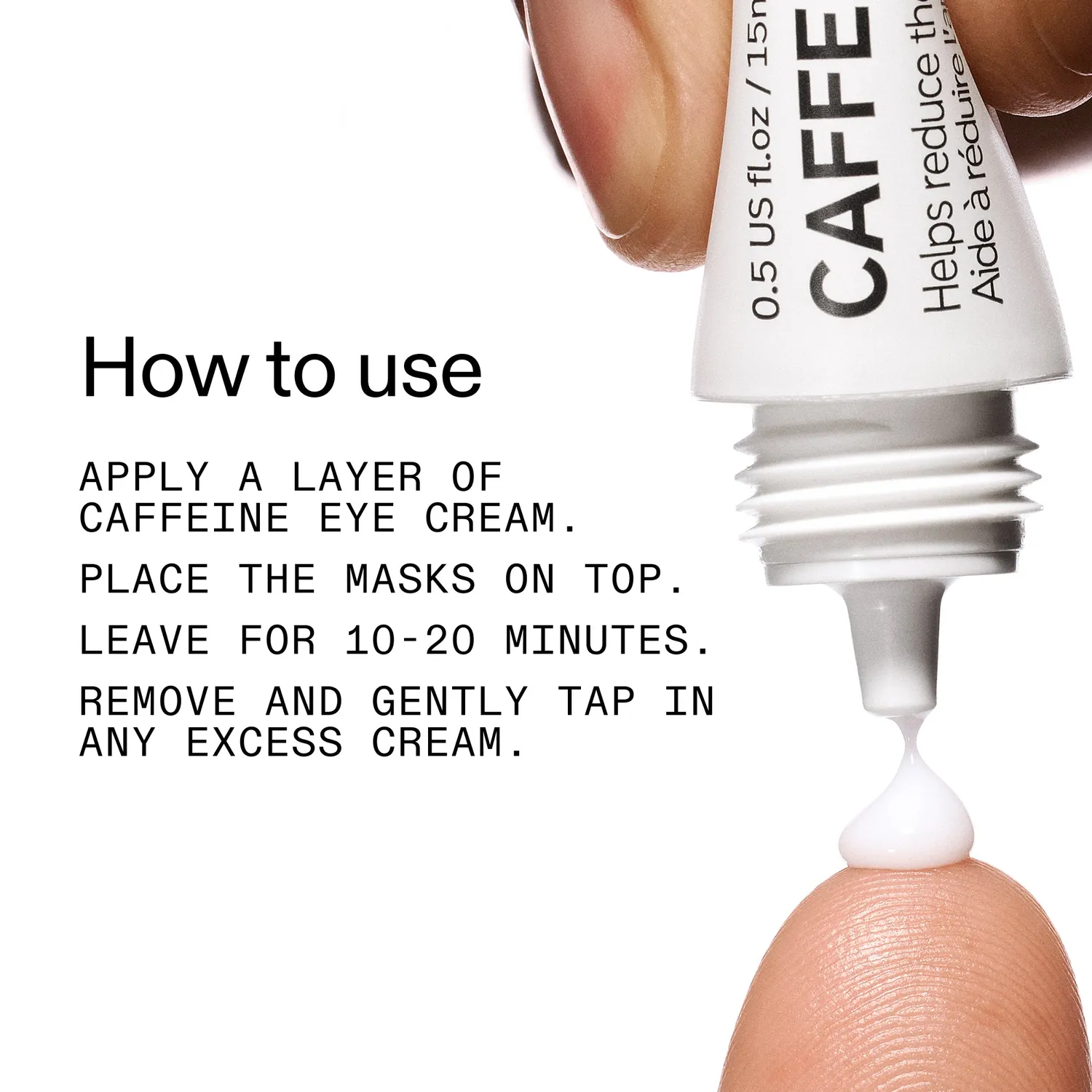 THE INKEY LIST Caffeine duo contour yeux poches