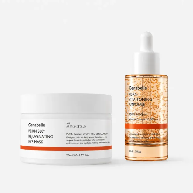 Genabelle PDRN Glow & Eye Revive Kit éclat regard