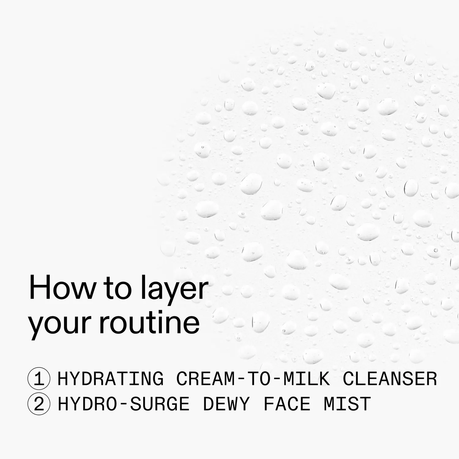 THE INKEY LIST Duo Hydratant nettoyant lait + brume visage riz