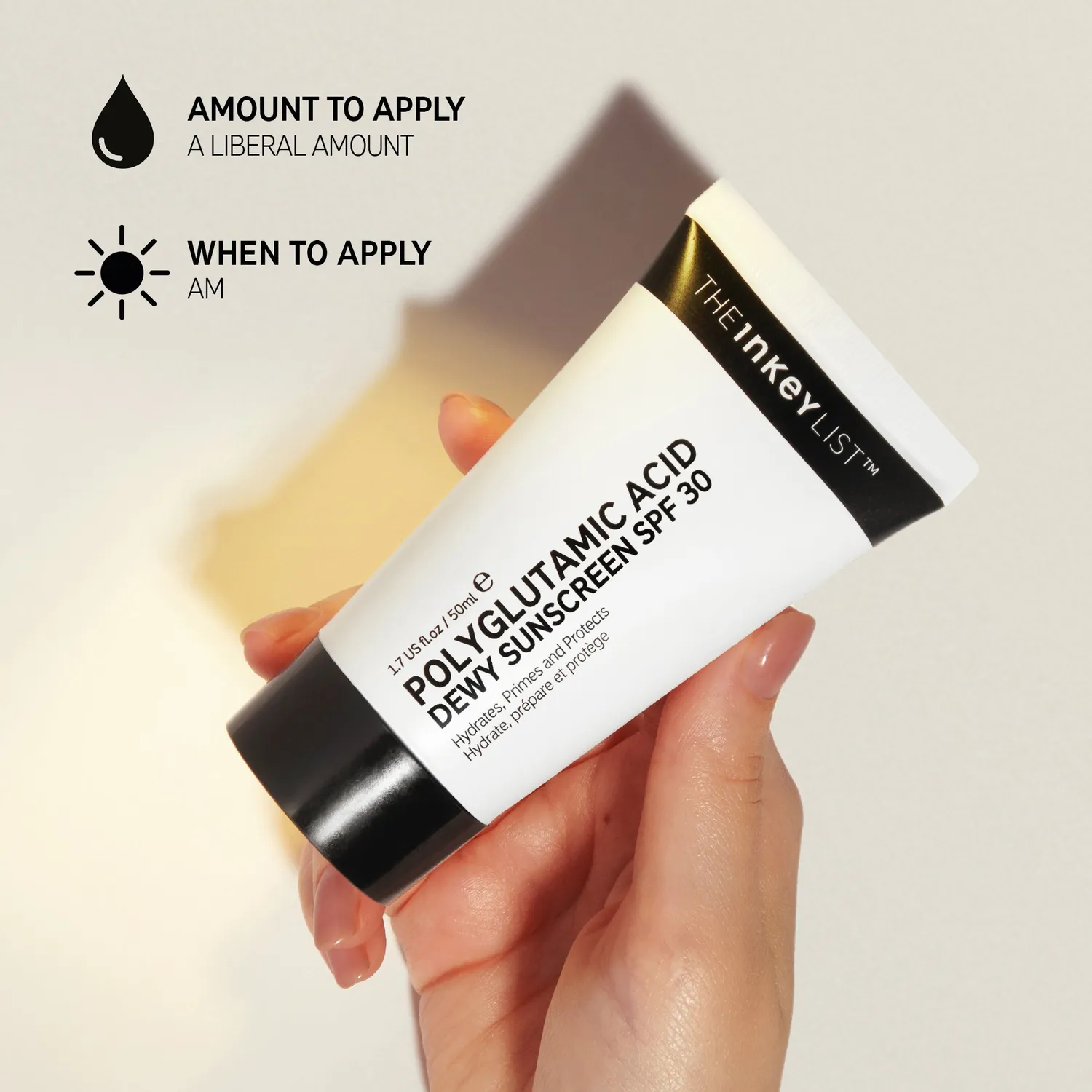 THE INKEY LIST Bio-Active Ceramide SPF Morning Duo 2 soins
