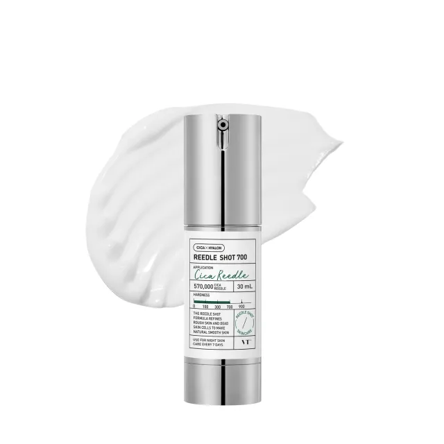 VT Cosmetics Reedle Shot 700 ampoule texture hebdo