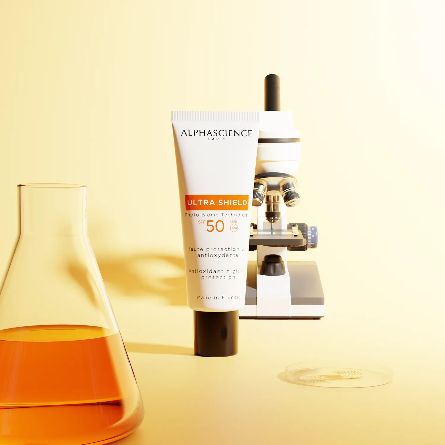 Alphascience Ultra Shield SPF50 crème solaire 40ml