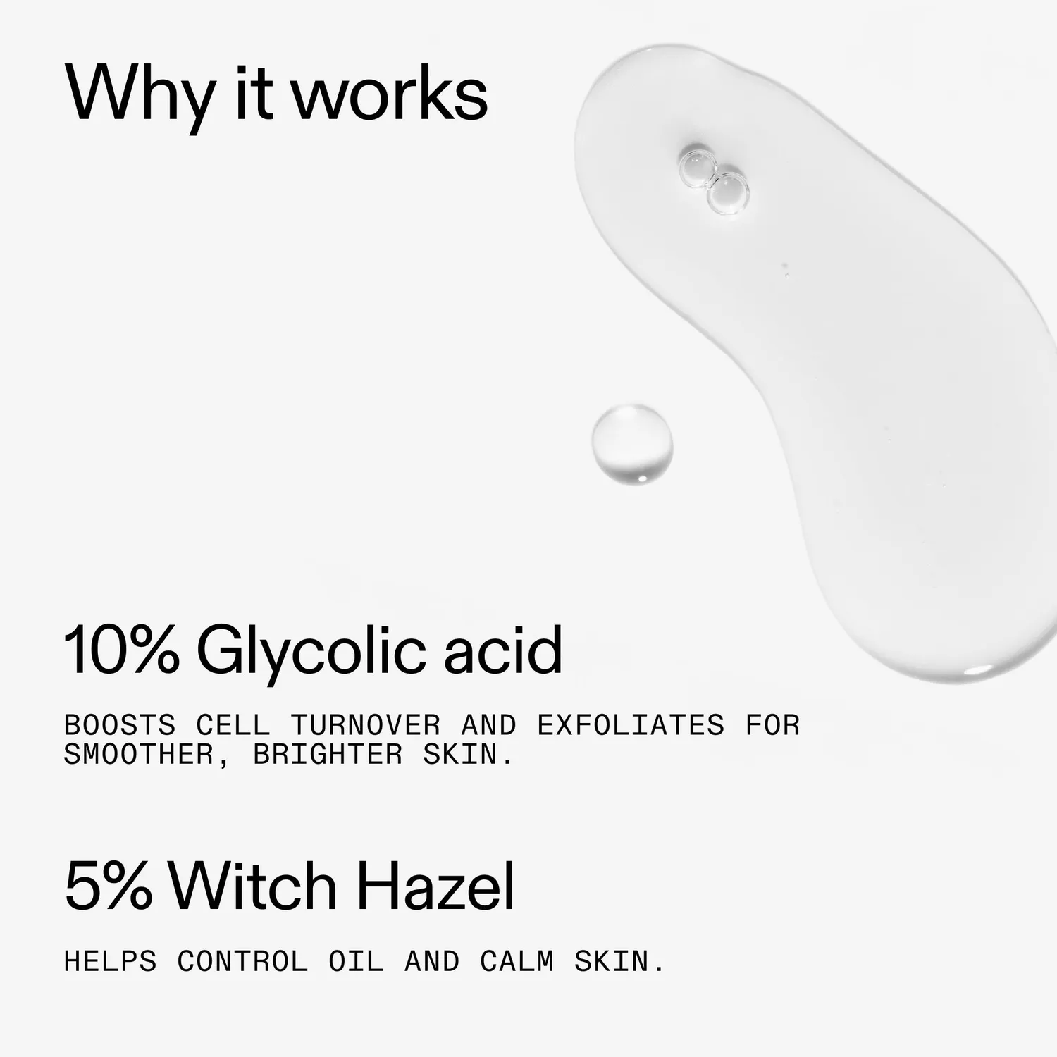 THE INKEY LIST Glycolic Acid lotion 10% pores 100ml