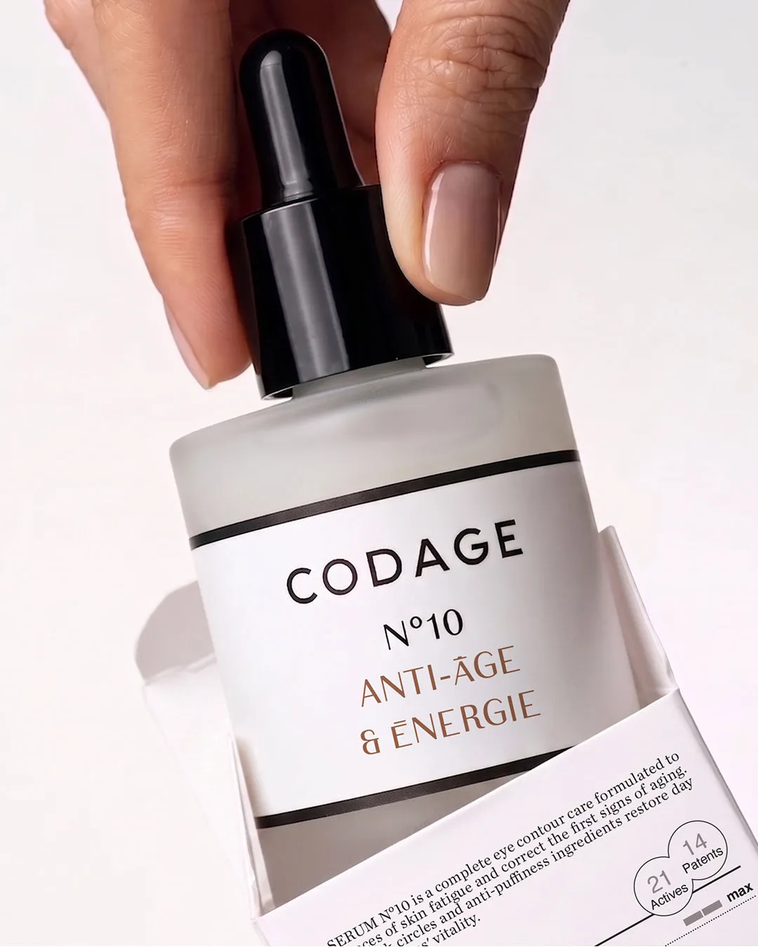 CODAGE Sérum N°10 yeux anti-âge cernes poches
