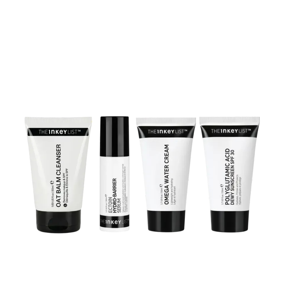 THE INKEY LIST Intro Routine Hydrated Skin coffret hydratant 5 soins
