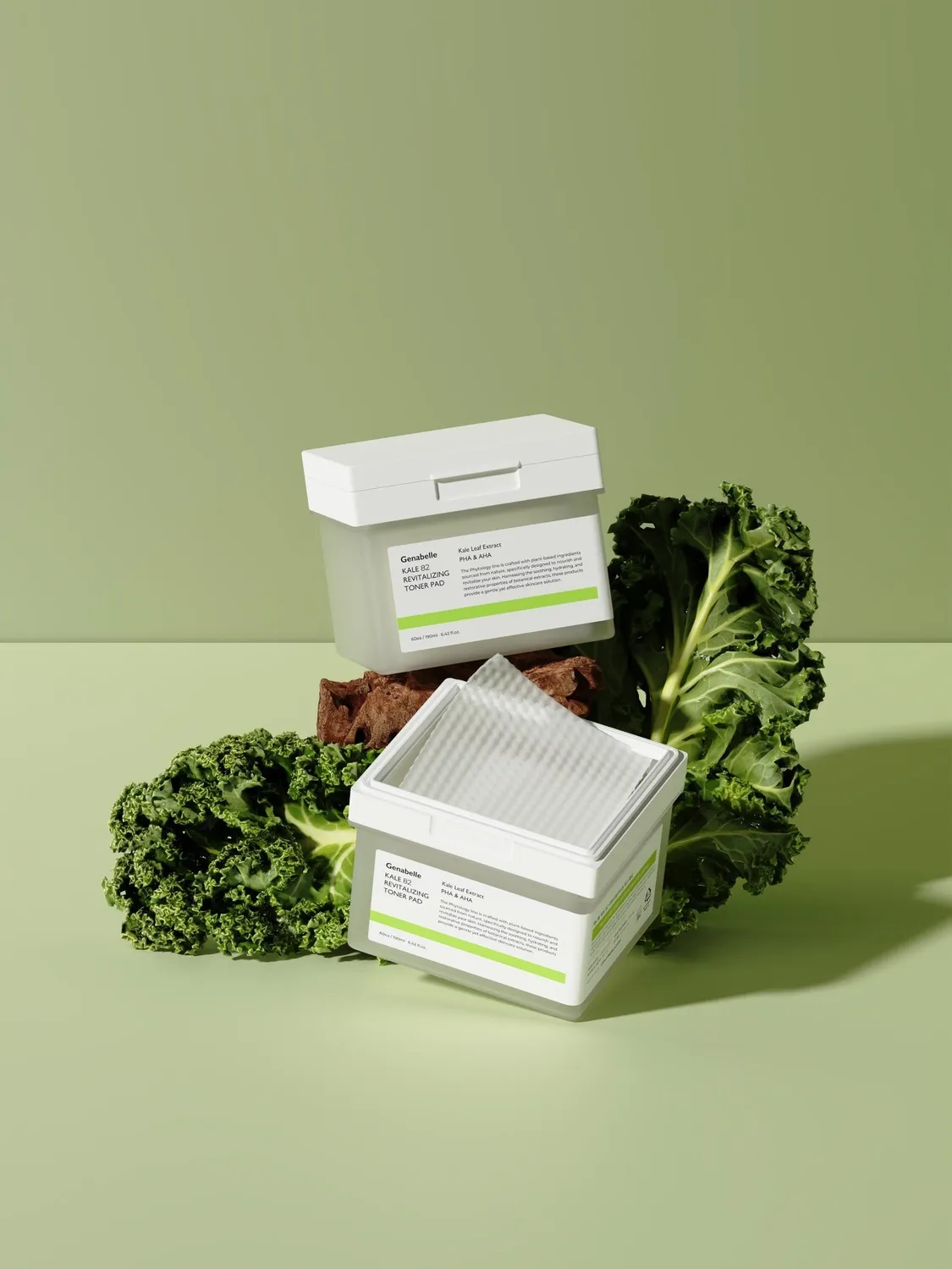 Genabelle Green Soothing Duo Set soin chou kale hydratant