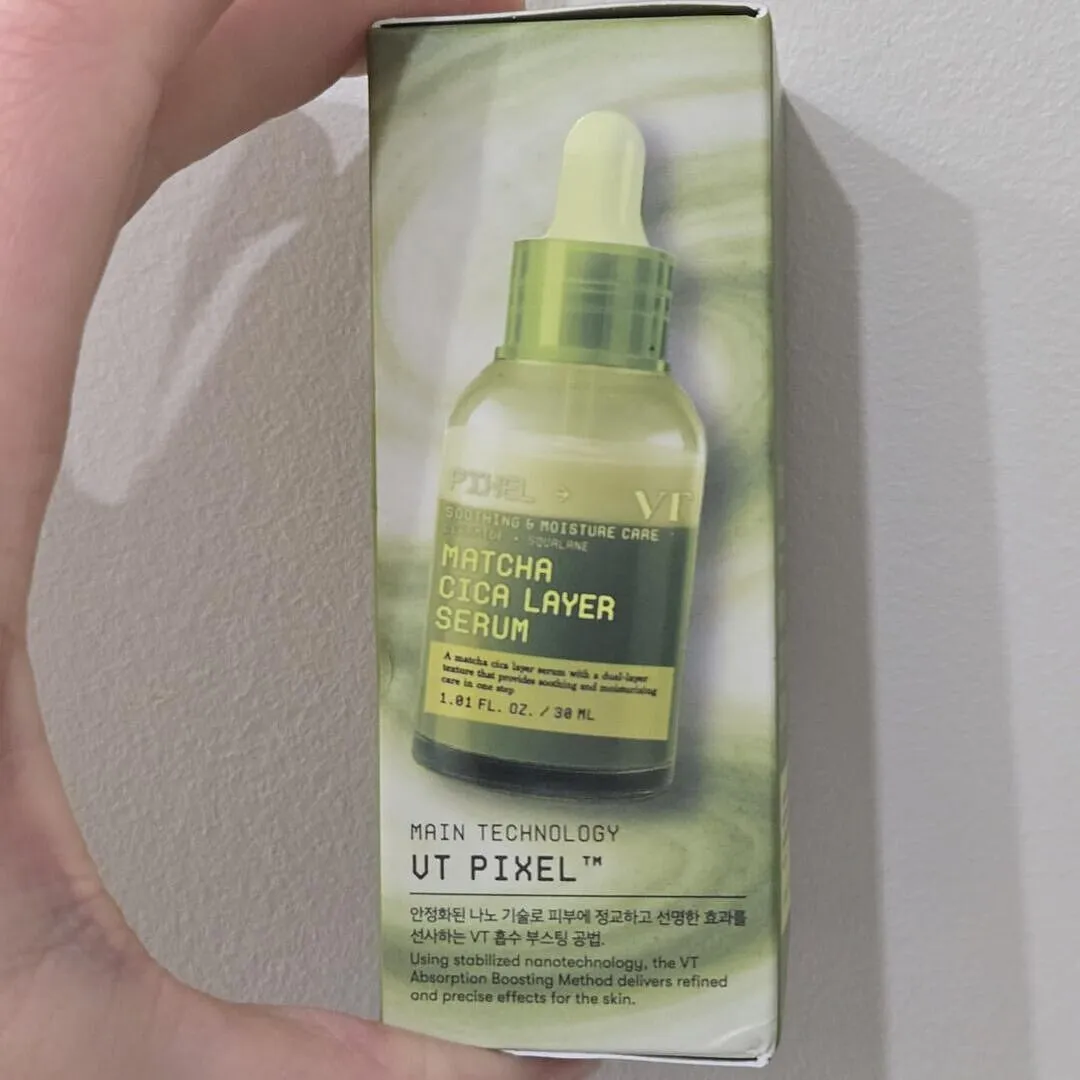 VT Matcha Cica Layer Serum sérum apaisant
