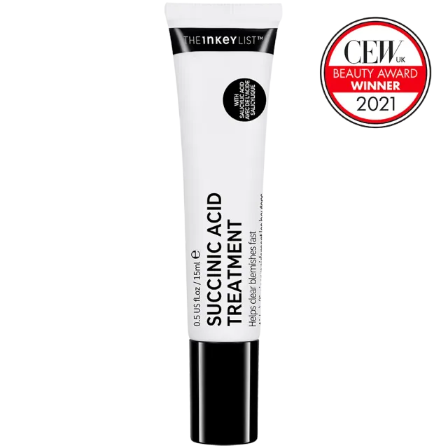 THE INKEY LIST Succinic Acid soin anti-boutons 15ml ciblé