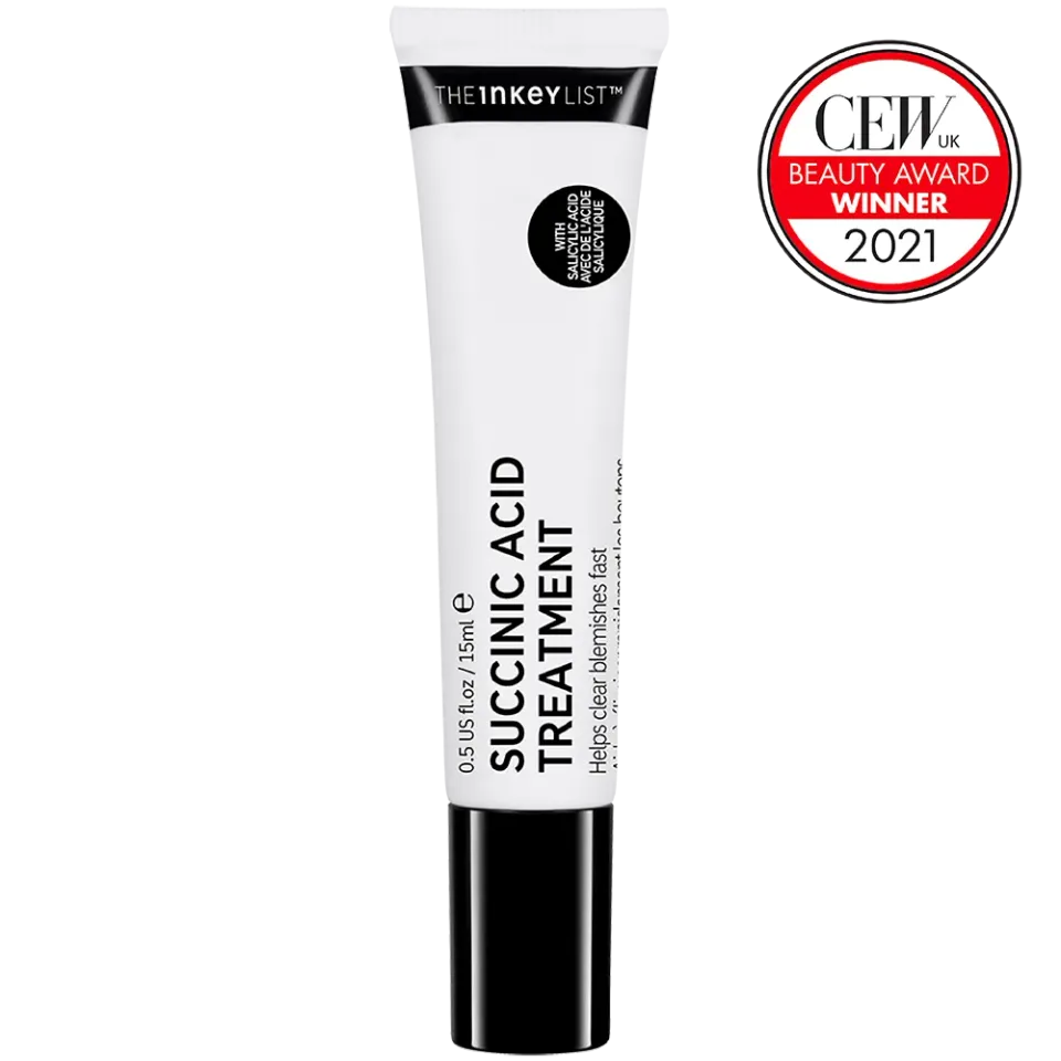 THE INKEY LIST Succinic Acid soin anti-boutons 15ml ciblé
