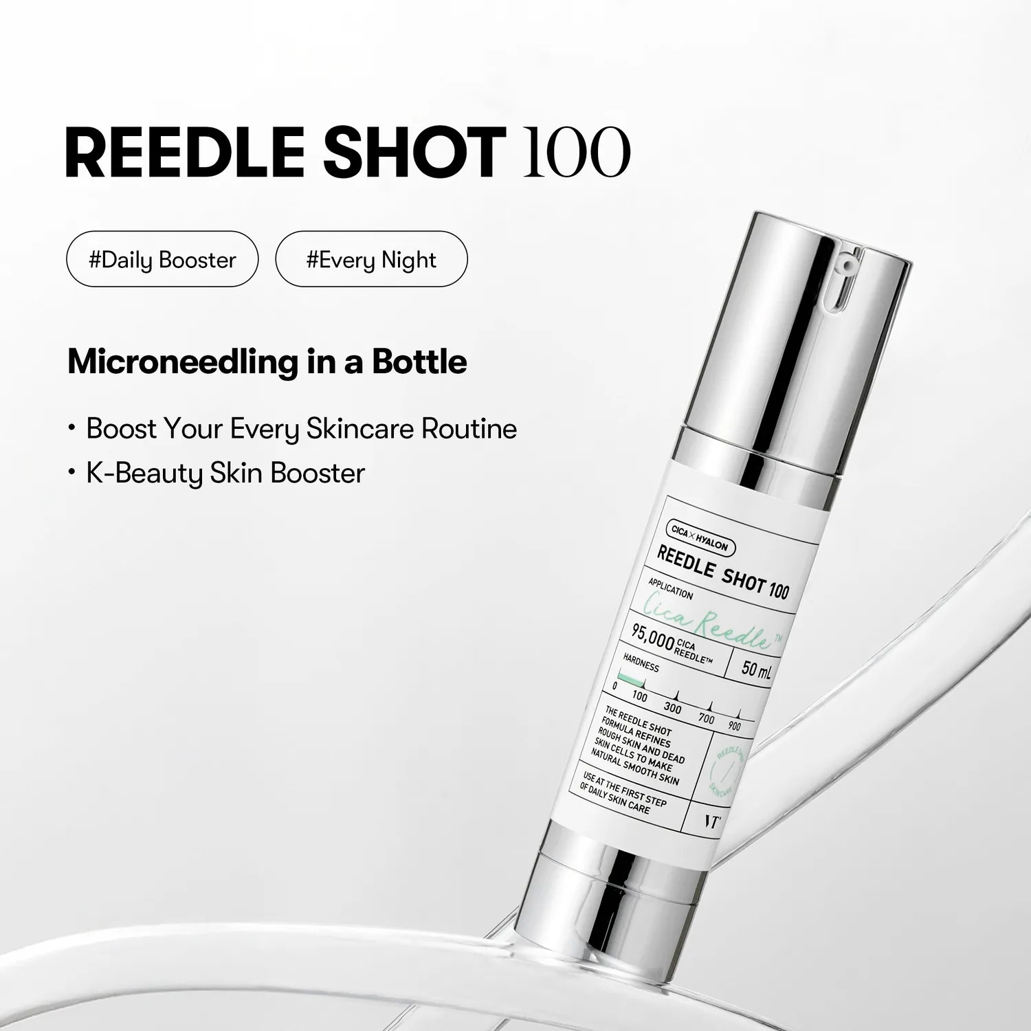 VT Reedle Shot 100 sérum teint verre peau lisse