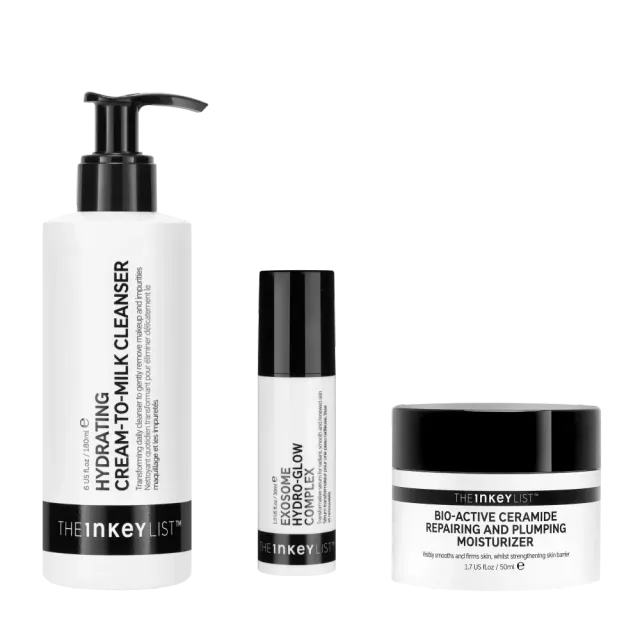 The Inkey List Founder's Bridal Glow Trio kit éclat 3 soins