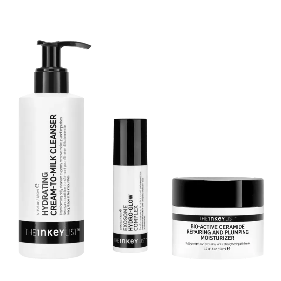 The Inkey List Founder's Bridal Glow Trio kit éclat 3 soins