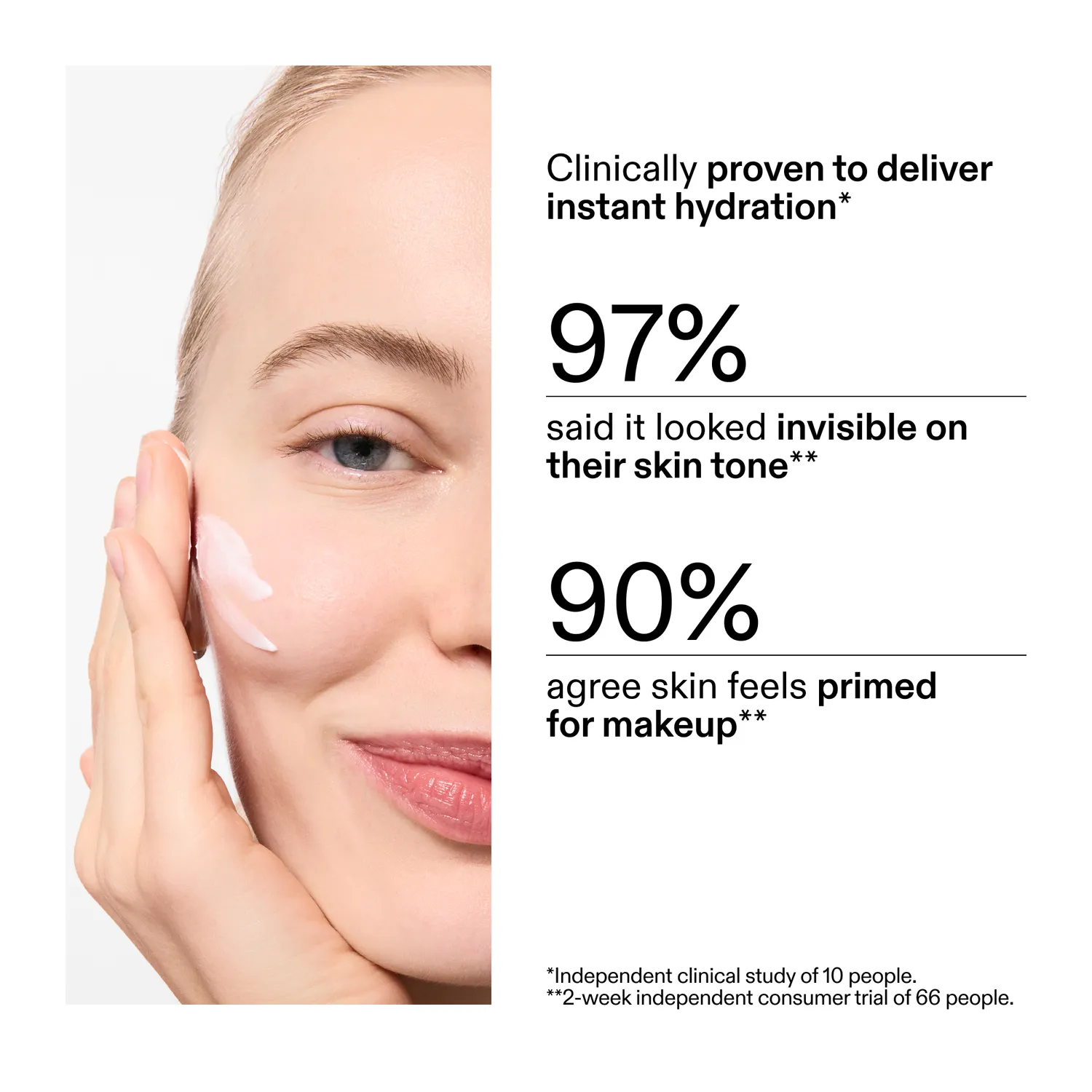 The Inkey List Dewy Sunscreen SPF30 crème solaire 50ml éclat