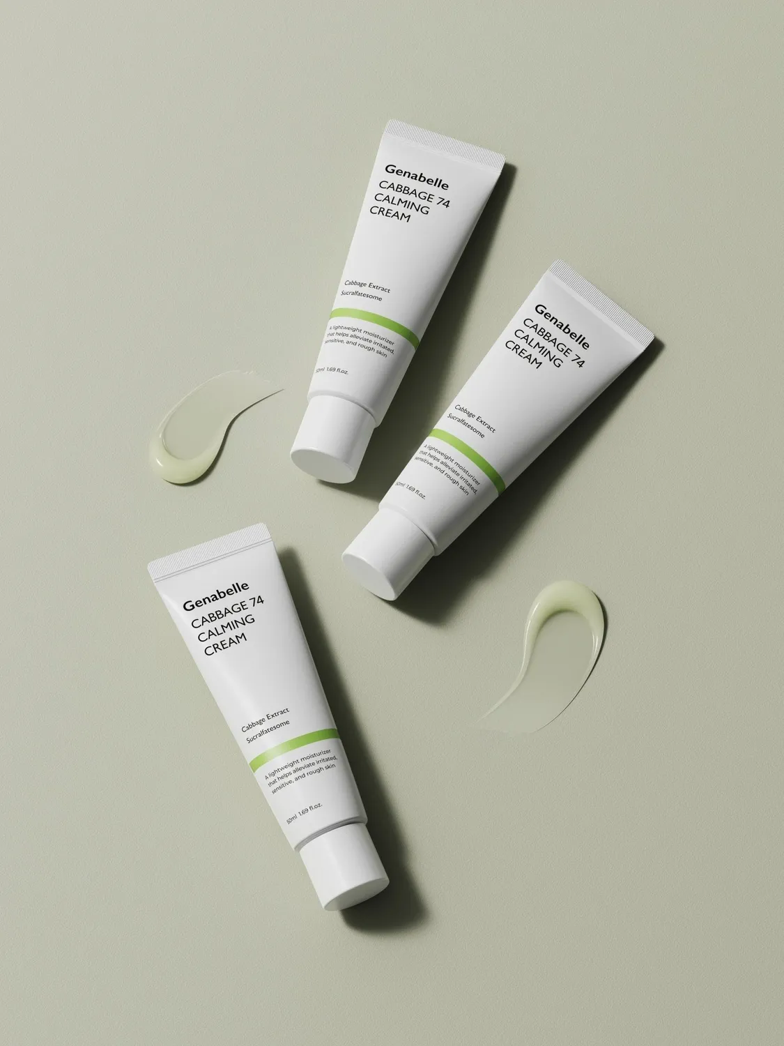 Genabelle Green Soothing Duo Set soin chou kale hydratant