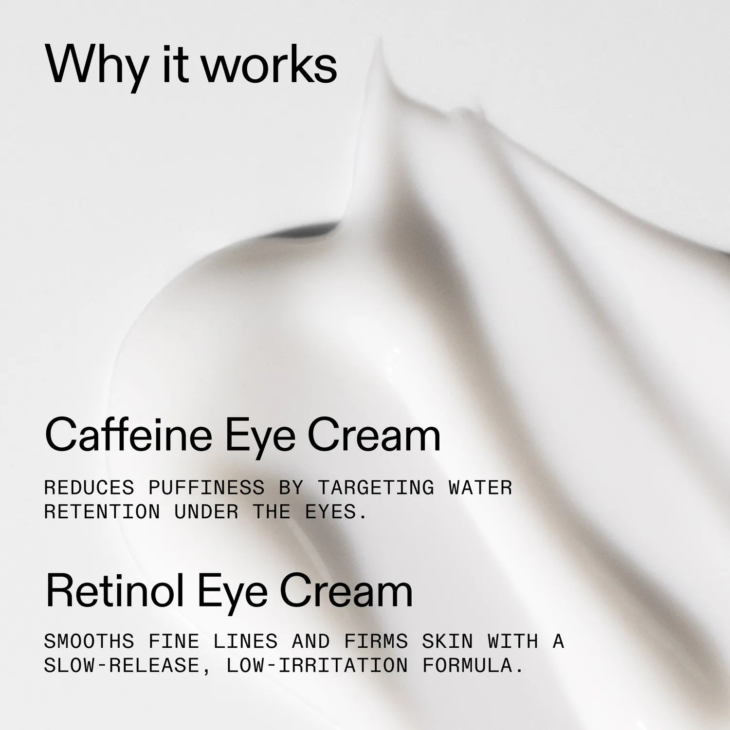 THE INKEY LIST Caffeine Retinol Eye Cream Duo contour yeux 2x15ml poches