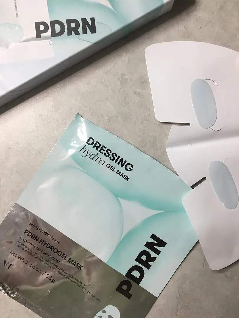 VT Cosmetics PDRN Hydrogel Mask masque 4 pièces