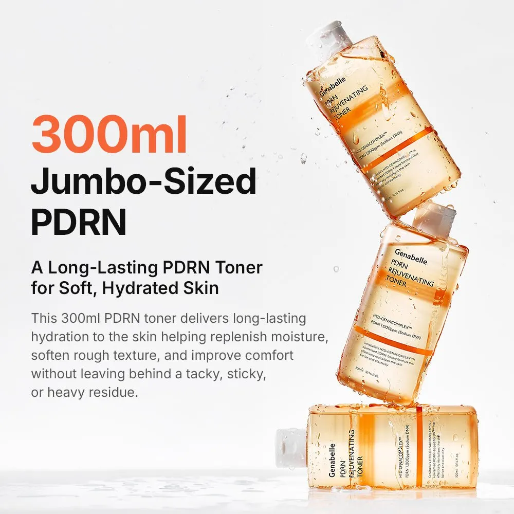 Genabelle PDRN Rejuvenating Toner lotion 300 ml réparatrice