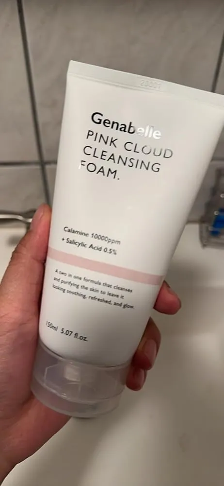 Genabelle Pink Cloud mousse nettoyante 150ml calamine