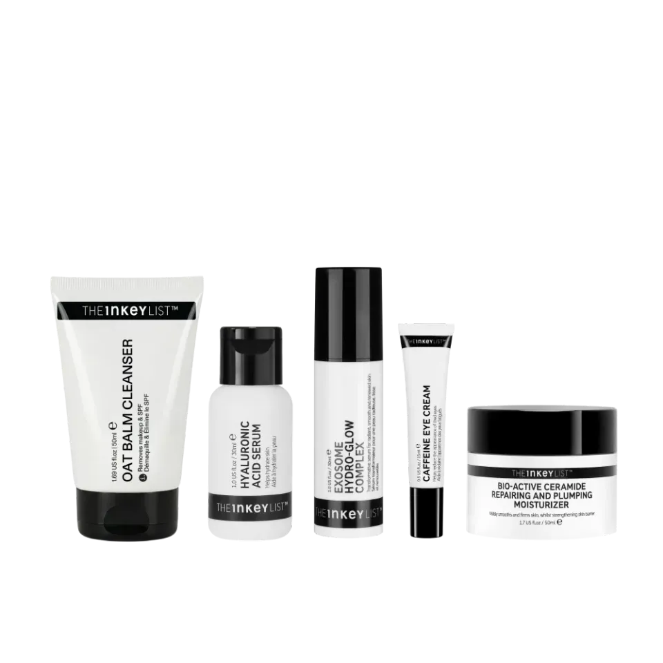 THE INKEY LIST Intro Peau Coffret 5 soins hydratant