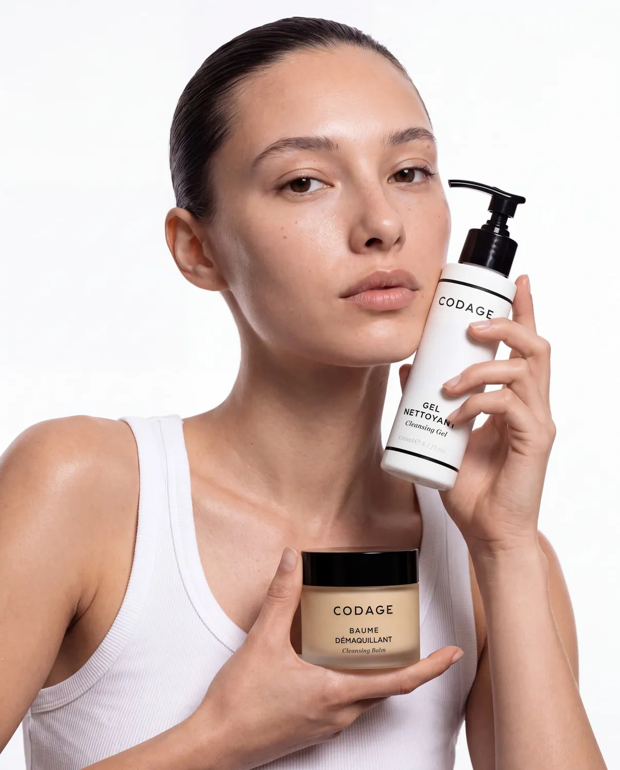 CODAGE Double Nettoyage purifiant baume + gel