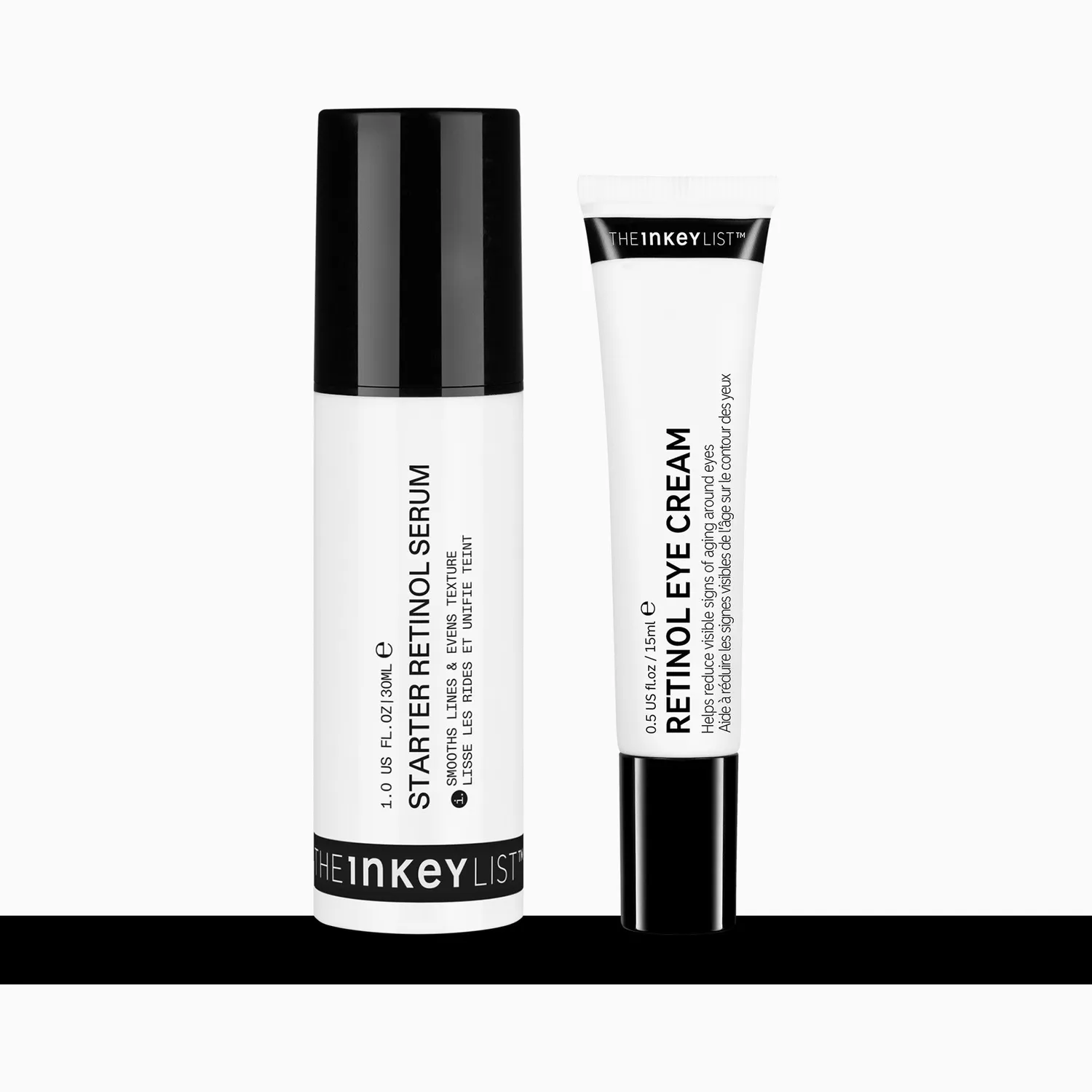 THE INKEY LIST Beginners Retinol Duo coffret visage 2 soins