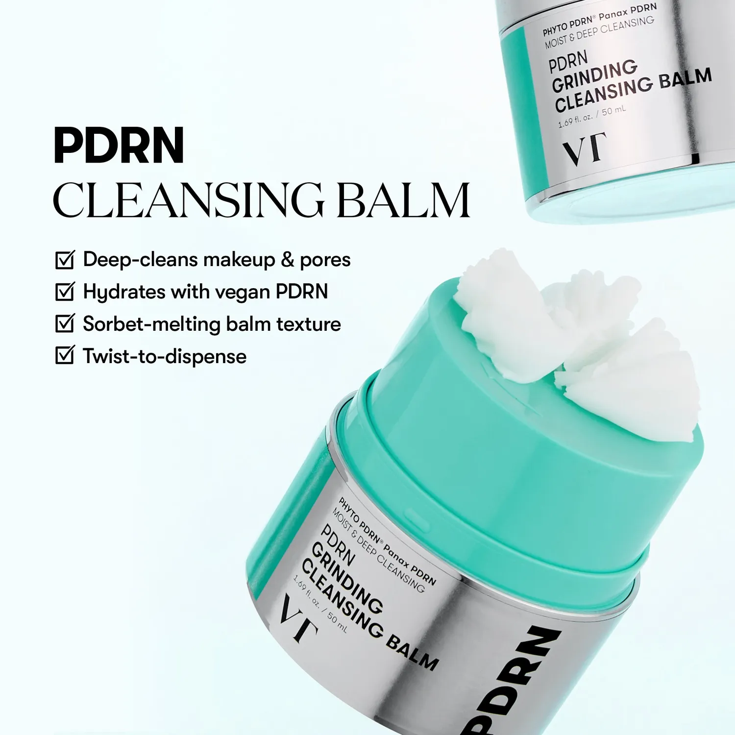 VT PDRN Grinding baume démaquillant pores