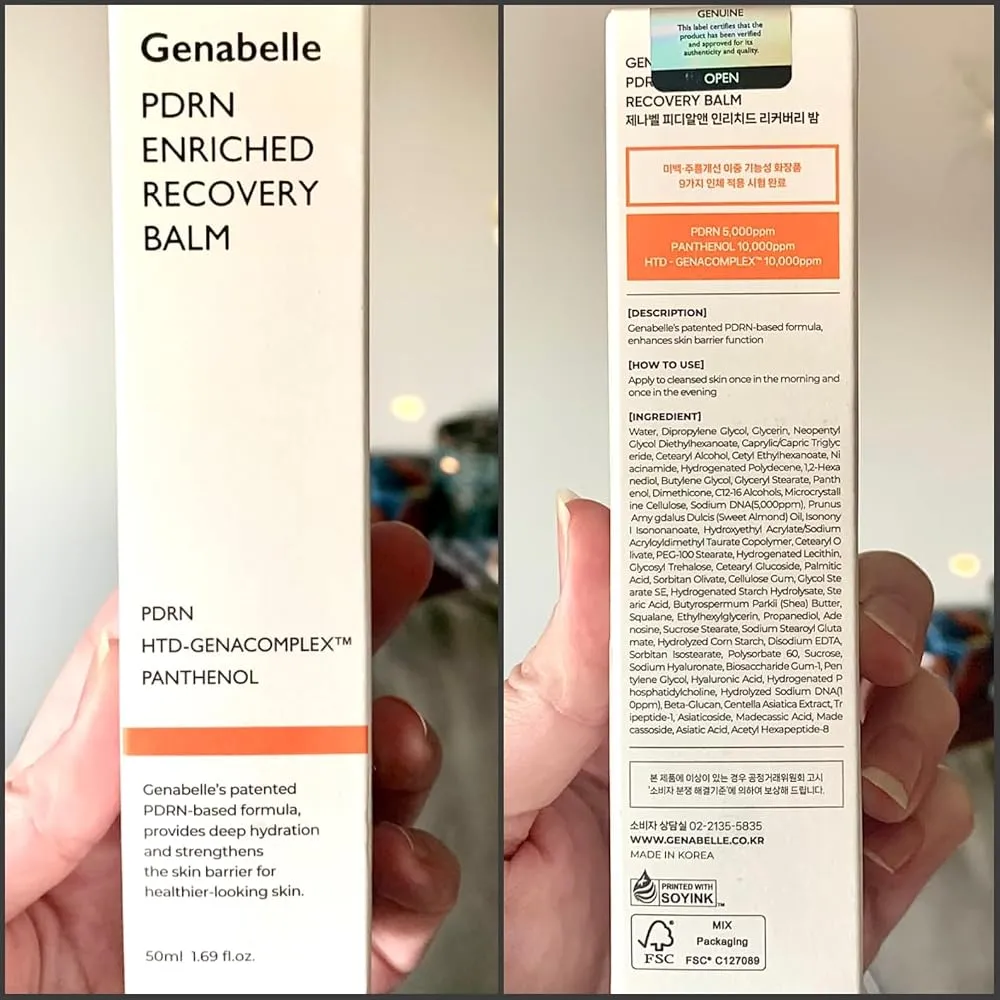 Genabelle PDRN Enriched Recovery Balm baume réparateur