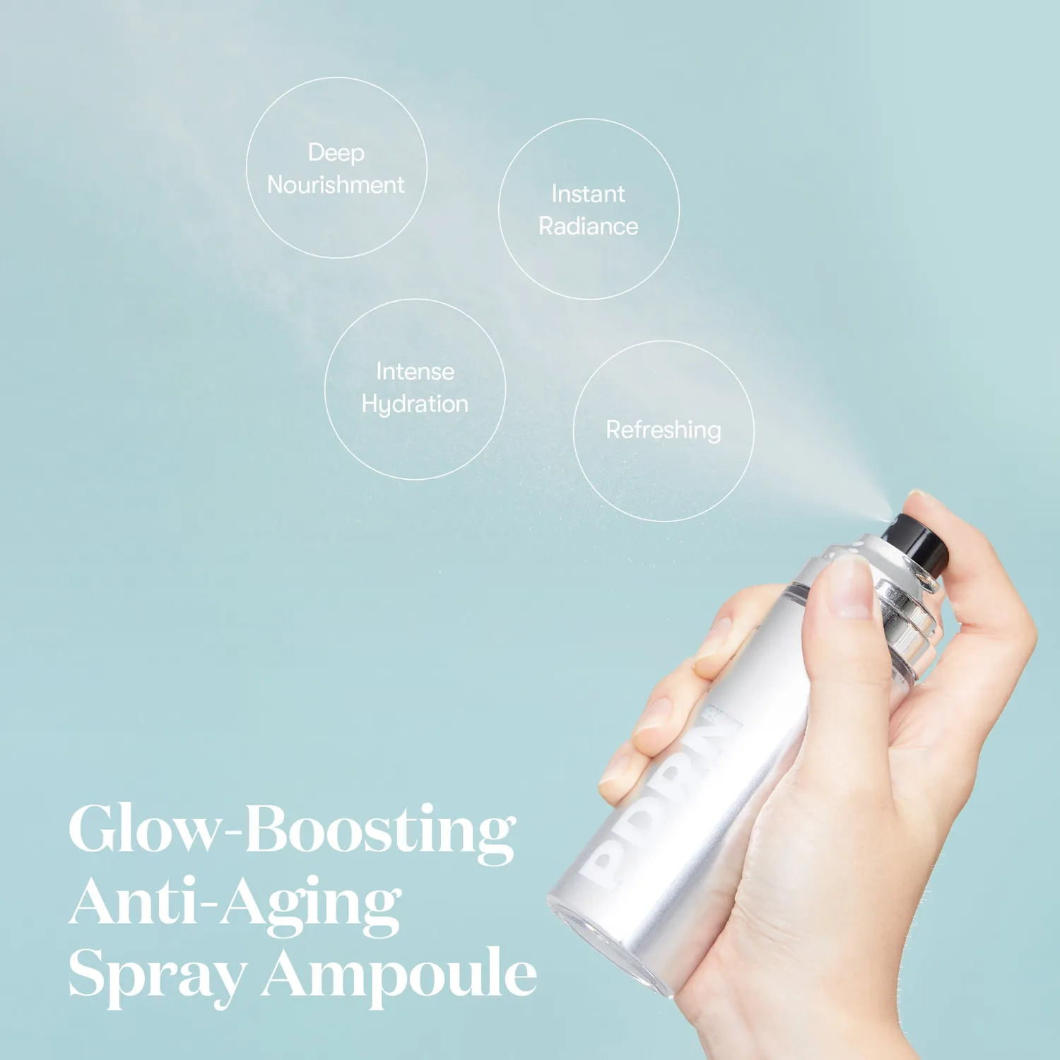 VT PDRN Glow Ampoule brume éclat au ginseng