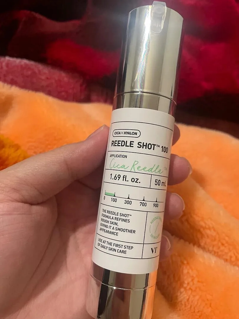 VT Reedle Shot 100 sérum teint verre peau lisse