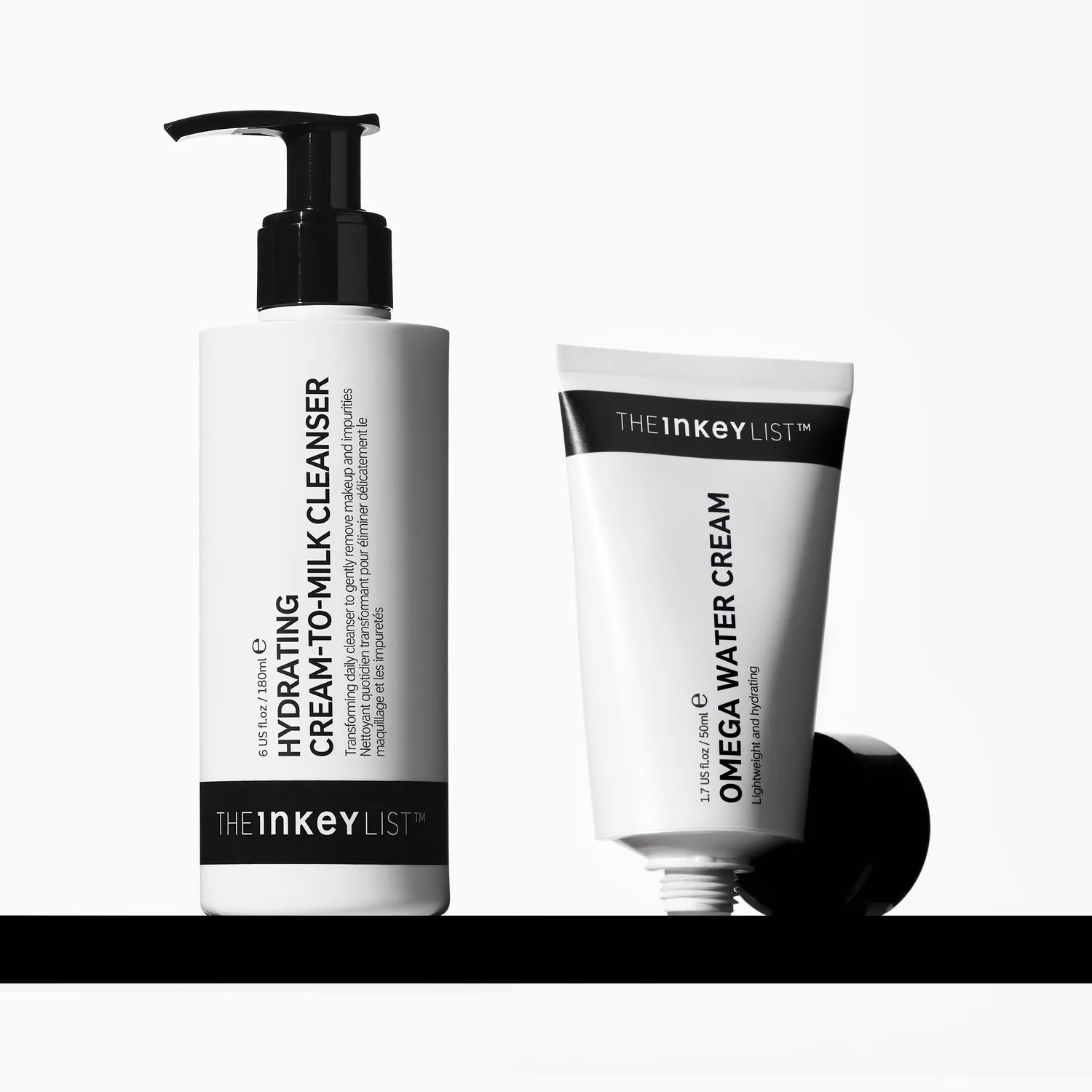 THE INKEY LIST Hydrating Cleanser duo crème sans huile