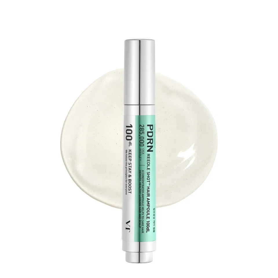 VT Cosmetics PDRN Reedle Shot ampoule cheveux 100 ml apaisante