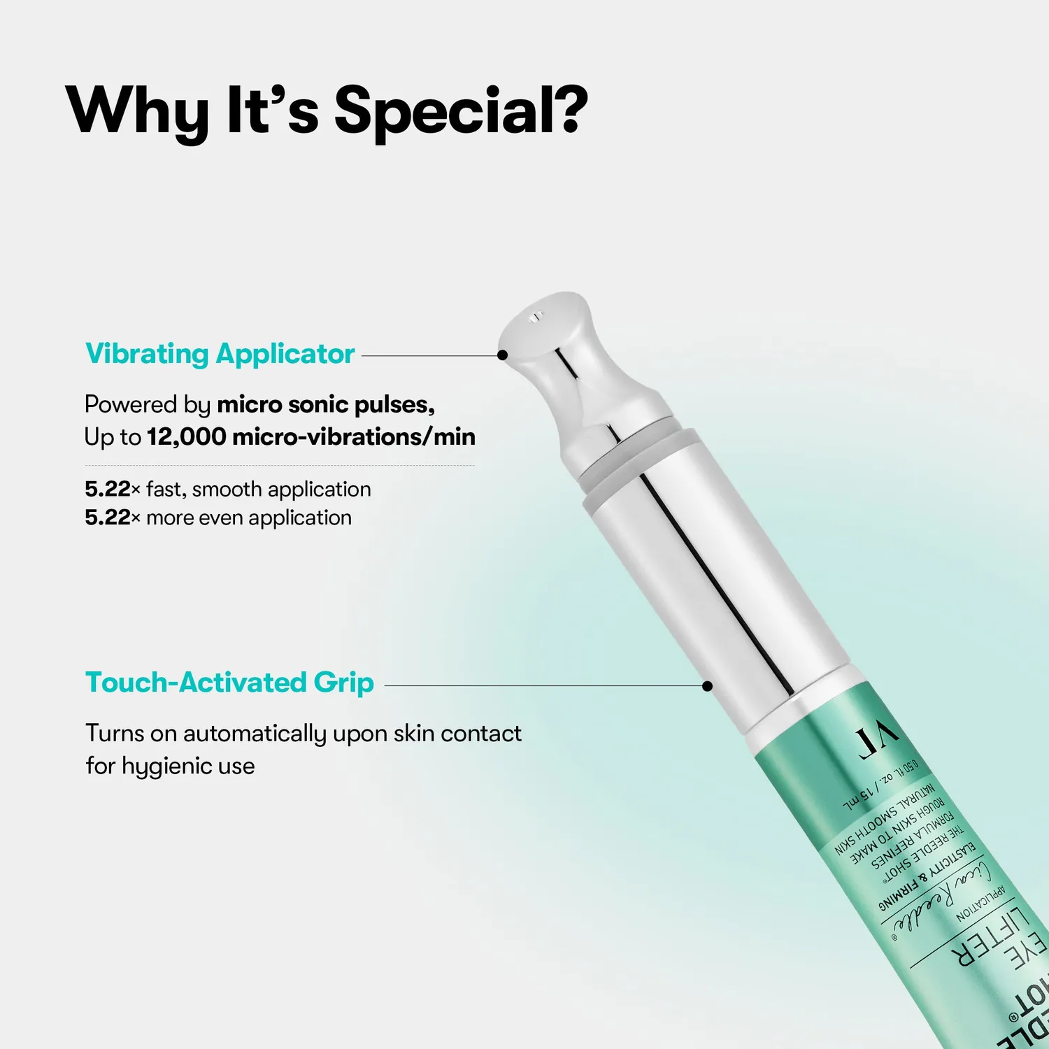 VT PDRN Reedle Shot crème yeux fermeté