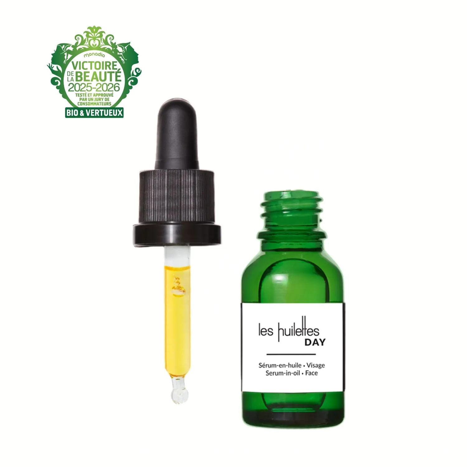 Les Huilettes Day sérum anti-imperfections jour bio